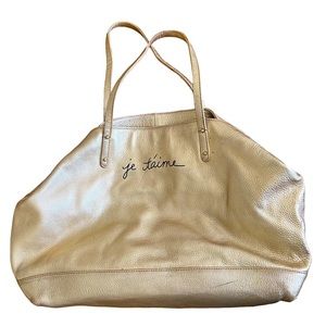 Rebecca Minkoff Gold handbag Large